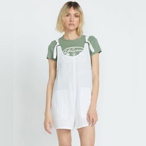 Volcom WOMEN'S LIL TIE STRAP ROMPER